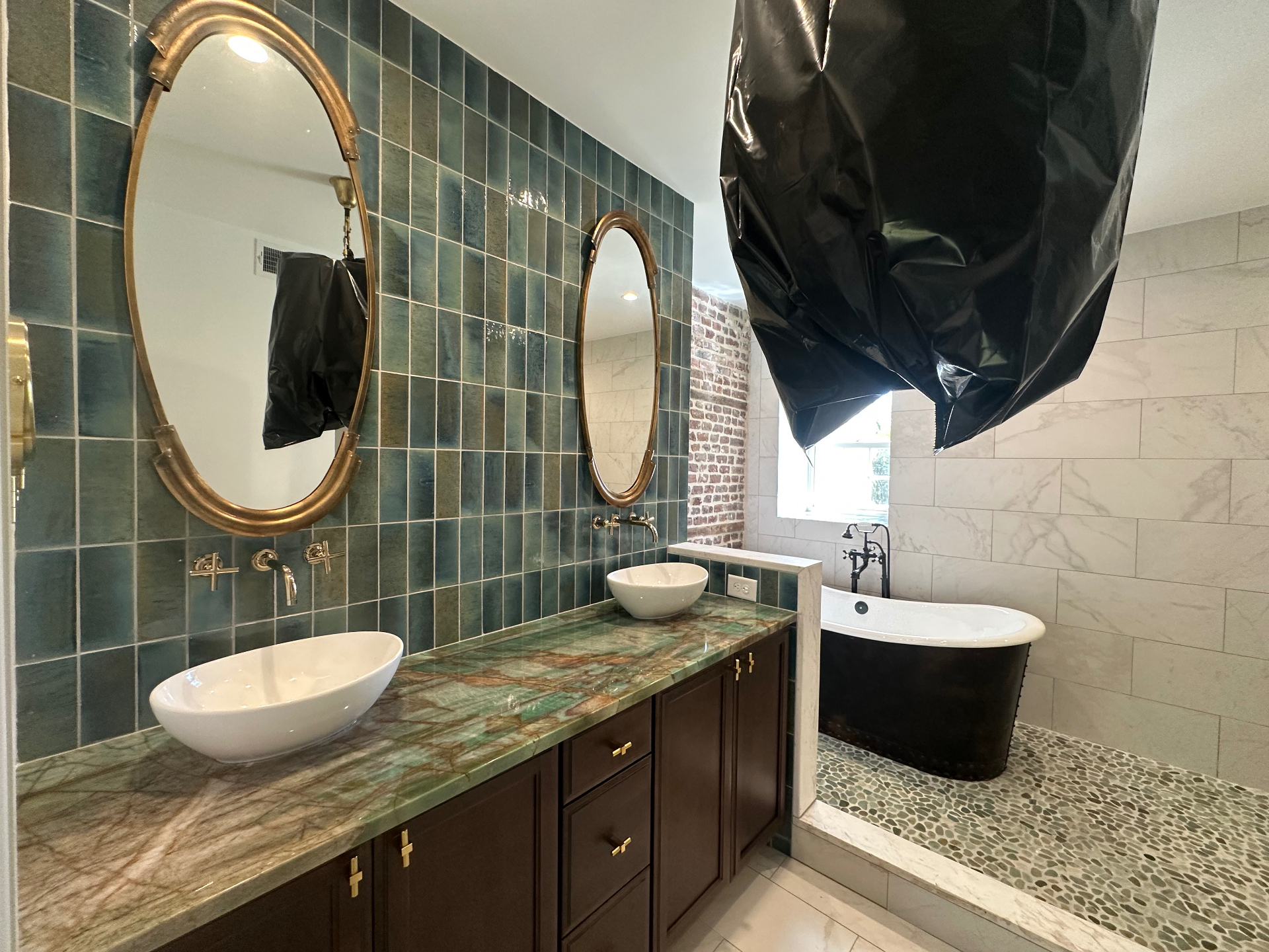 Custom bathroom remodel by VGC Remodeling