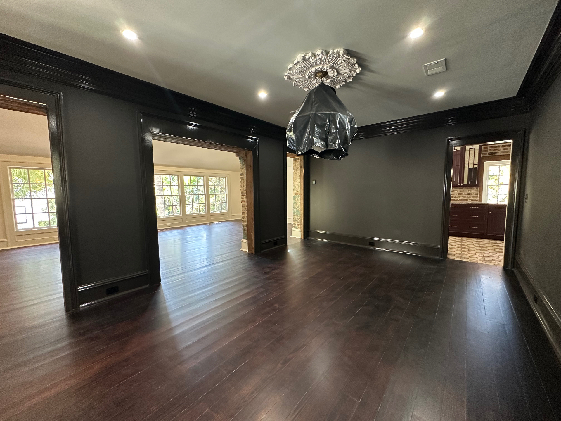 Lacquered Parlor & Hardwoods